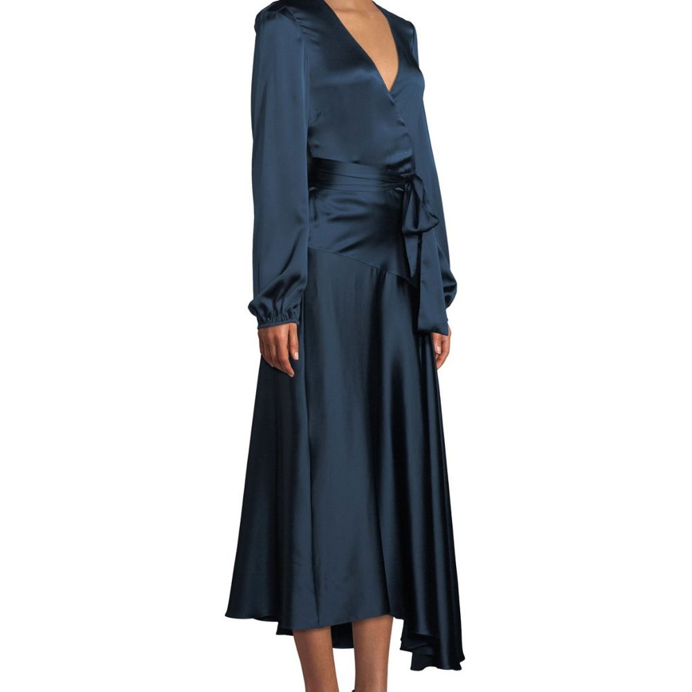 A.L.C. Silk Darby Wrap Dress